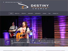 Tablet Screenshot of destinydayton.com